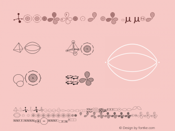 Chemsymbols LT Two Version 1.001图片样张