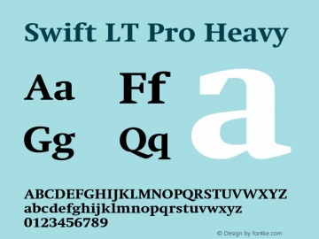 SwiftLTPro-Heavy Version 1.100;PS 001.001;hotconv 1.0.38图片样张