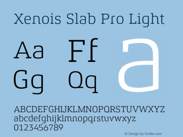 Xenois Slab Pro Light Version 1.00图片样张