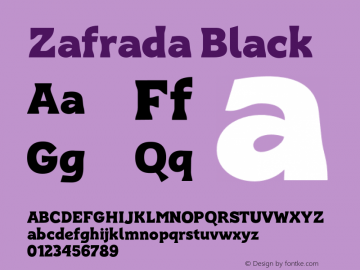 Zafrada Black Version 1.000;FEAKit 1.0图片样张
