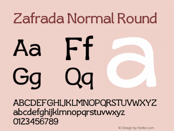 Zafrada Normal Round Version 1.000;FEAKit 1.0图片样张
