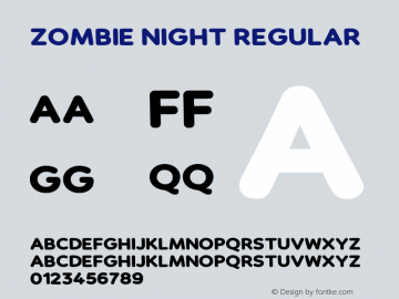 Zombie Night Regular Version 001.002图片样张