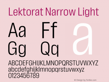 Lektorat Narrow Light Version 1.002图片样张