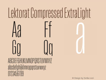 Lektorat Compressed ExtraLight Version 1.002图片样张