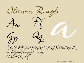 Olicana Rough Version 6.001图片样张