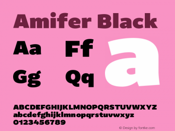 Amifer Black Version 2.000图片样张