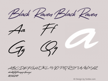 Black Raven Version 001.000图片样张