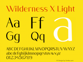 WildernessX-Light Version 1.000图片样张