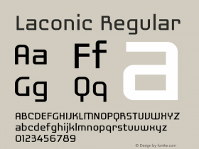 Laconic-Regular Version 1.000图片样张