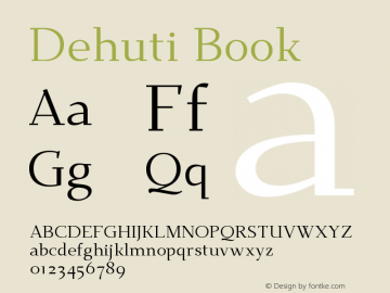 Dehuti Book Version 1.2图片样张