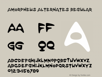 Amorpheus Alternates Regular 001.000图片样张