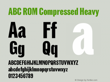 ABC ROM Compressed Heavy Version 1.000图片样张
