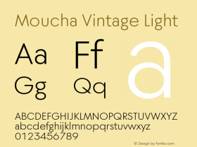 Moucha Vintage Light Version 1.000图片样张