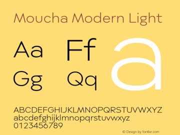 Moucha Modern Light Version 1.000图片样张