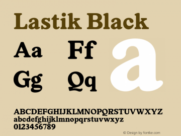 Lastik Black Version 2.000图片样张