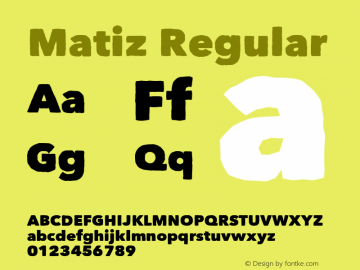 Matiz Version 1.000图片样张