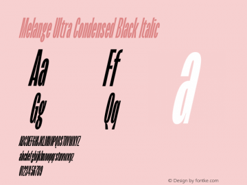 Melange UltraCond Black Ita Version 1.000图片样张