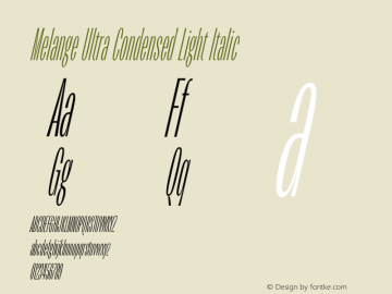 Melange UltraCond Light Ita Version 1.000图片样张