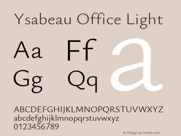 Ysabeau Office Light Version 2.001图片样张