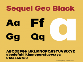 Sequel Geo Black Version 1.000图片样张