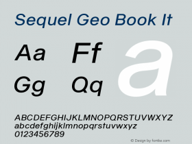 Sequel Geo Book It Version 3.000图片样张
