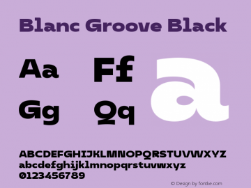 Blanc Groove Black Version 1.000图片样张