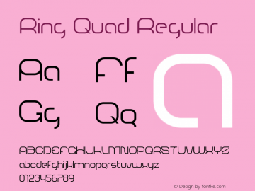 Ring Quad Regular Version 1.003;FEAKit 1.0图片样张