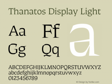 Thanatos Display Light Version 1.000图片样张