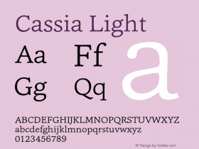 Cassia-Light Version 1.000图片样张