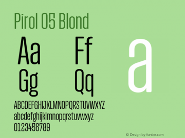 Pirol 05 Blond Version 1.001图片样张