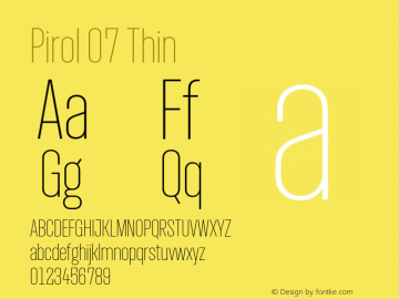 Pirol 07 Thin Version 1.001图片样张