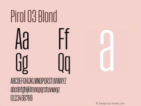 Pirol 03 Blond Version 1.001图片样张