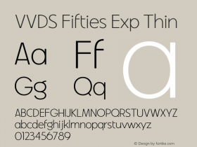 VVDS Fifties Exp Thin Version 1.000;FEAKit 1.0图片样张