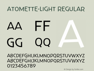 Atomette W05 Light Version 2.00图片样张