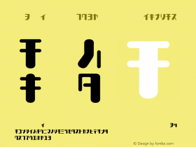 TYPEOUT2097KAT Regular 001.000图片样张