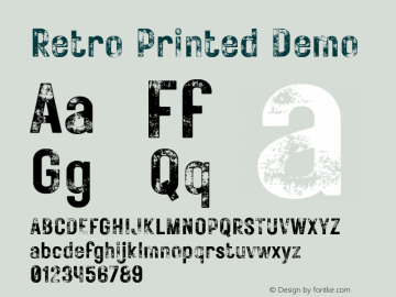RetroPrinted-Demo 1.000图片样张