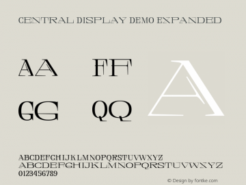 Central Display DEMO Expanded Version 1.000图片样张