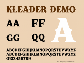 Kleader-Demo Version 1.000图片样张