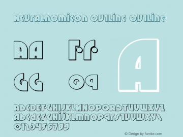 Neuralnomicon Outline Version 2.0; 2017图片样张