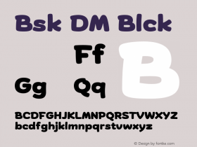 Biski DEMO Black Version 1.004;Glyphs 3.1.2 (3151)图片样张