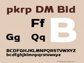 Opkrop DEMO Bold Version 1.002;Glyphs 3.1.2 (3151)图片样张