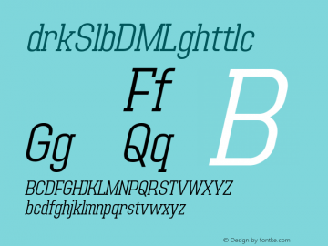 Adirek Slab DEMO Light Italic Version 1.03图片样张