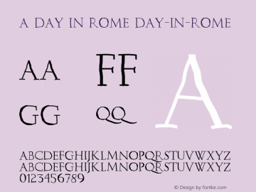 A Day in Rome Version 001.000图片样张