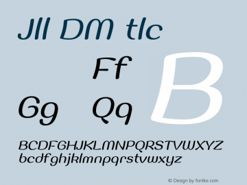 Jella DEMO Italic Version 1.001;Glyphs 3.1.2 (3151)图片样张