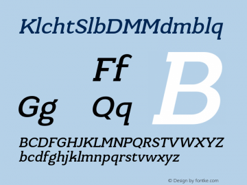 Kulachat Slab DEMO Ob Medium Oblique Version 1.1图片样张