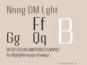 Nanueng DEMO Light Version 1.000;Glyphs 3.1.2 (3151)图片样张