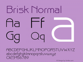 Brisk Normal Version 1.0图片样张