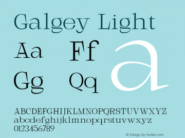 Galgey-Light Version 1.000图片样张