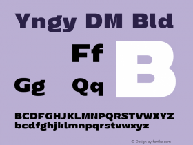 Yingyai DEMO Bold Version 1.002;Glyphs 3.1.2 (3151)图片样张