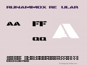 Runammox Version 1.1图片样张
